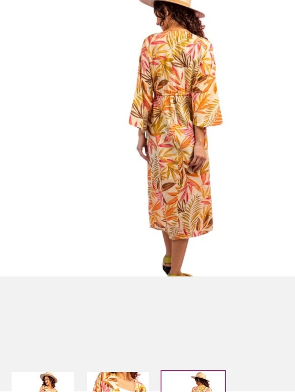 Floral Print Duster Kimono NWT - Picture 3 of 3